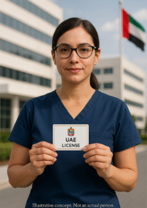 Medical technologist license in UAE