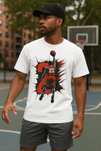 Basketball Slam Dunk #23 T-Shirt
